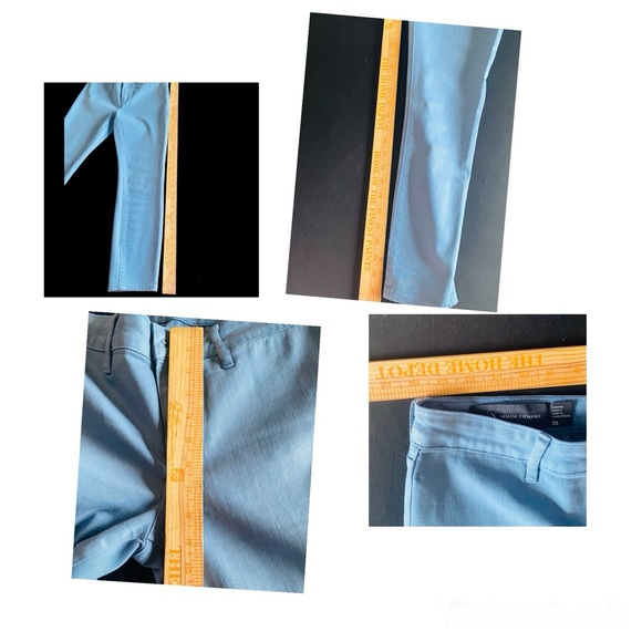 A | X Cropped Skinny/Court A Jambe Etroite - Picture 5 of 5